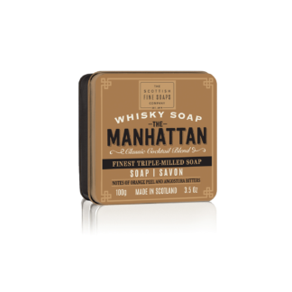 Whisky sæbe The Manhattan - i tindåse - The Scottish Fine Soaps Company