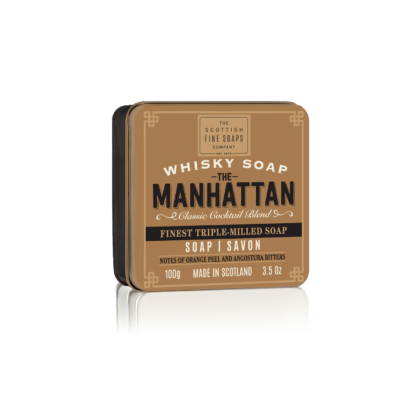 Whisky sæbe The Manhattan - i tindåse - The Scottish Fine Soaps Company