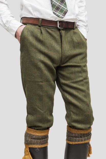 Tweed Breeks knickers, mørk grøn - Walker & Hawkes