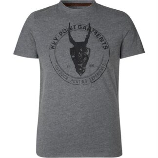 Seeland Key-Point T-Shirt, Grey Melange - Seeland