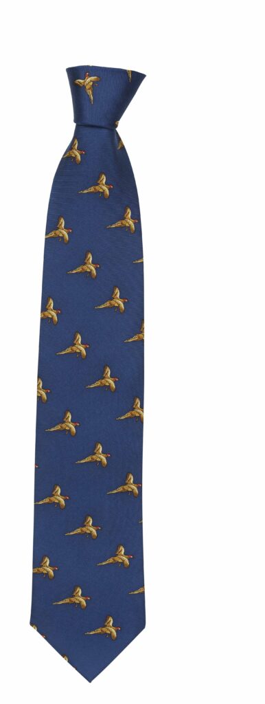 Hoggs of Fife silkeslips, navy pheasants - Hoggs of Fife