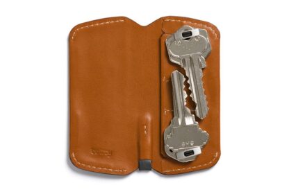 Bellroy Key Cover Plus, nøgleetui, karamel - Bellroy