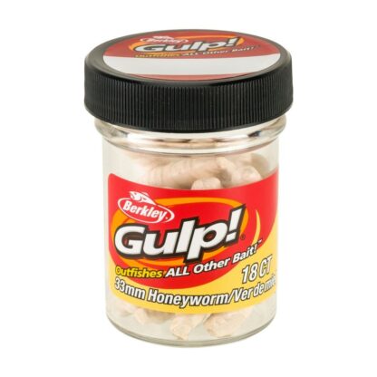 Berkley Gulp! Honeyworm 3,3cm Milky White - Berkley Gulp - Berkley