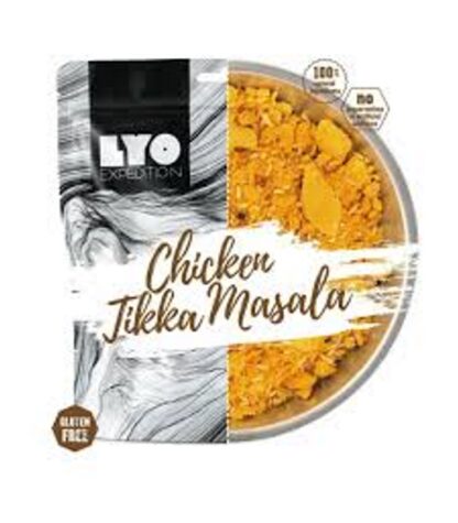 CHICKEN TIKKA-MASALA 500 g frysetørret mad LYO Food - TGKC