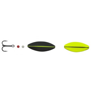 Hansen Sd Snapshot 4cm - 5,3gr Uv Yellow/mat Black - Gennemløber - Berkley