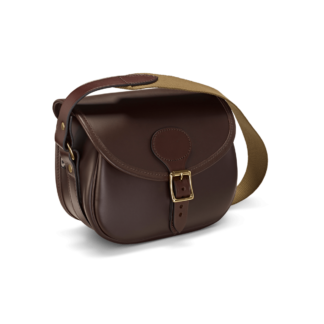 CROOTS Byland Cartridge Bag, læder, oxblood - Croots