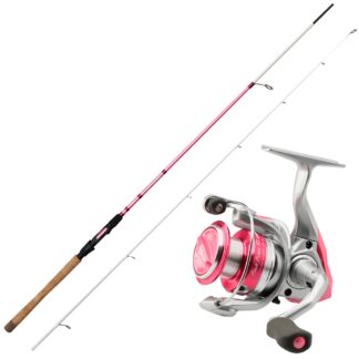 Okuma Pink Pearl Sæt 8'2 10-32gr - Spinnesæt - Okuma