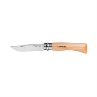 Opinel No7 Stainless Steel 8,0 cm - Bøg - Opinel