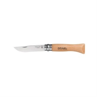 Opinel No6 Stainless Steel 7,0 cm - Bøg - Opinel