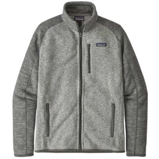 Patagonia Mens Better Sweater Jacket, Nickel / Forge Grey - Patagonia