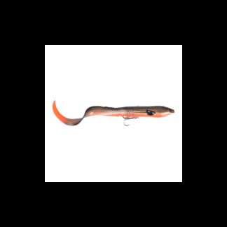 Savage Gear 3d Hard Eel Tail Bait 17cm - 40gr Red Copper Black - Softbait - Savage Gear