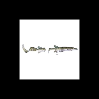 Savage Gear 3d Hybrid Pike 17cm - 45gr Green Silver - Wobler - Savage Gear