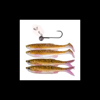 Savage Gear Crazy Blade Bleak Kit 10cm Rudd Minnow - Softbait - Savage Gear