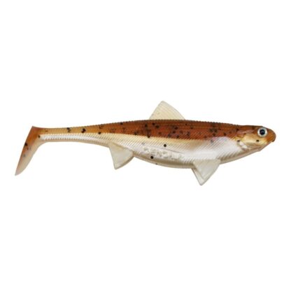 Senshu Real Fin Shad 8cm Magic Motoroil - Softbait - Senshu