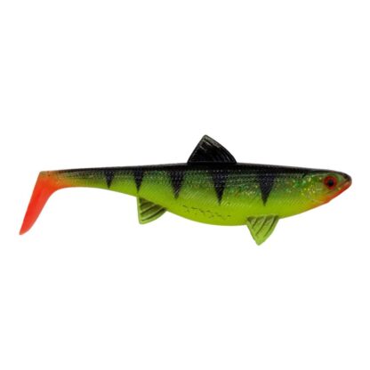 Senshu Real Fin Shad 8cm Shiny Tiger - Softbait - Senshu