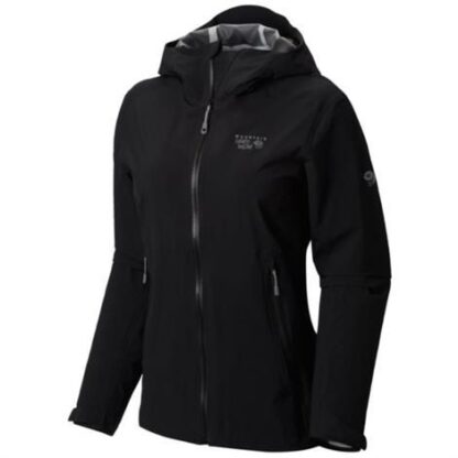 Mountain Hardwear Womens Stretch Ozonic Jacket, Black - Mountain Hardwear