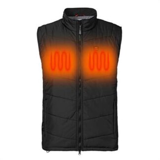 Nordic Heat Quiltet Thermo Vest, Black - Nordic Heat