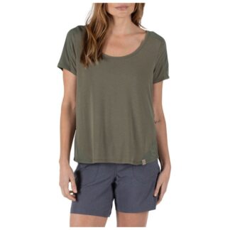 5.11 - Riley Dame Trænings T-shirt XL Sage Green (831) - 5.11