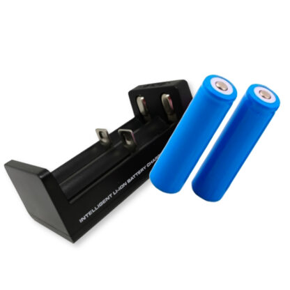 Bolyguard - Oplader og 2 Genopladelige Lithium Batterier - Bolyguard