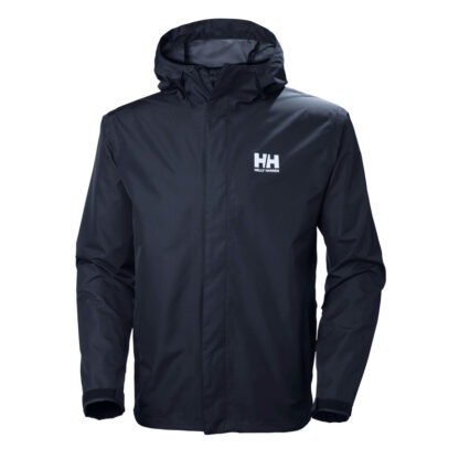 Helly Hansen - Seven J Herre Regnjakke 2-XL Blå - Helly Hansen