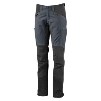 Lundhags - Makke Pant Women 46 (W34) Normal længde Granite / Charcoal (834) - Lundhags