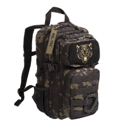 Mil-Tec - Militærrygsæk til Børn (14L) MultiCam Black - Mil-Tec