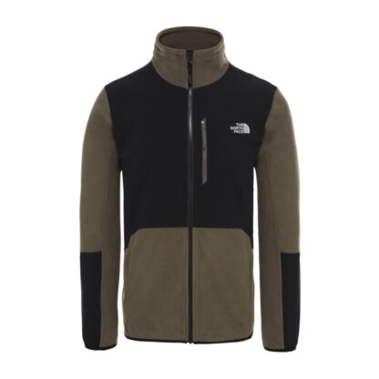 The North Face - Glacier Pro Full Zip Fleece Jakke XXL Grøn / Sort - The North Face