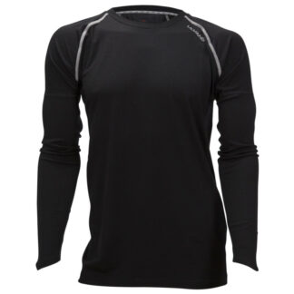 Ulvang - Rund Hals Herre Træningsbluse 2-XL Sort - Protection Group