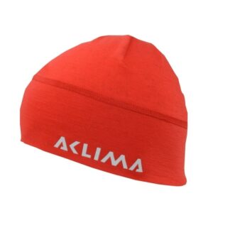 Aclima - Lightwool Beanie Hue Rød - Aclima