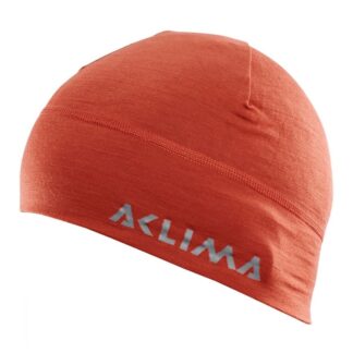 Aclima - Lightwool Beanie Hue Lys rød - Aclima