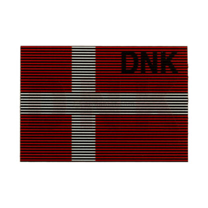 Claw Gear - Dual IR Dannebrogsflag Patch Rød / Hvid - Claw Gear