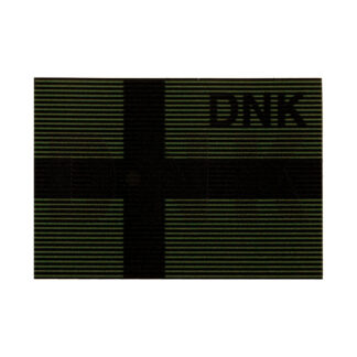 Claw Gear - Dual IR Dannebrogsflag Patch Olivengrøn - Claw Gear