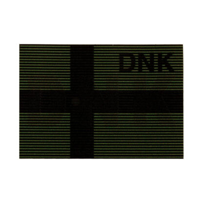 Claw Gear - Dual IR Dannebrogsflag Patch Olivengrøn - Claw Gear