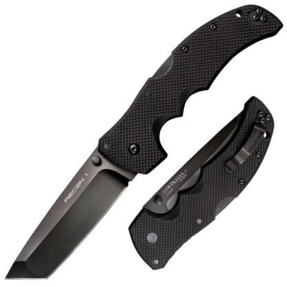 Cold Steel - Recon 1 Tanto Point Plain Kniv - Cold Steel