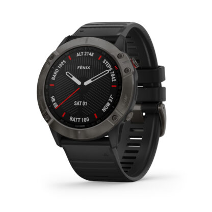 Garmin - Fenix 6X Sapphire Multisports GPS Ur - Garmin