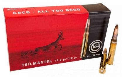 Geco - Teilmantel SP Riffelpatroner 7 x 65R 165 gr/10.7 gram Afhentning i Viby J - Geco