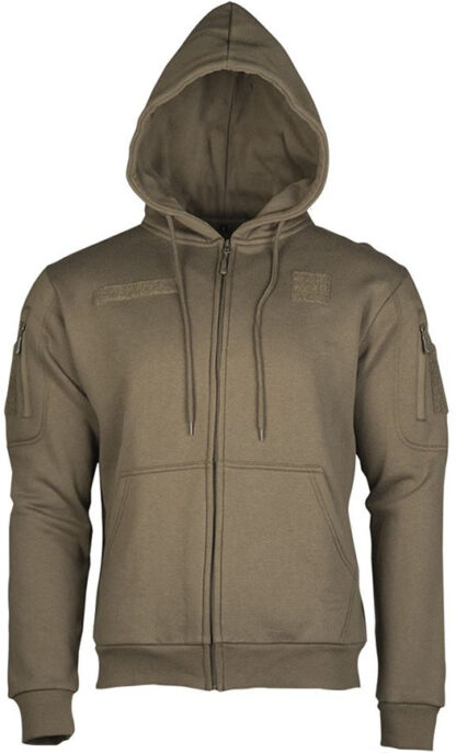 Mil-Tec - Tactical Hoodie Hættetrøje 3-XL Olivengrøn - Mil-Tec