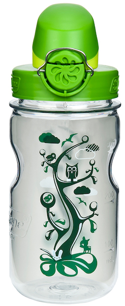 Nalgene - Kids On The Fly 350 ML Drikkeflaske Klar med træ - Nalgene