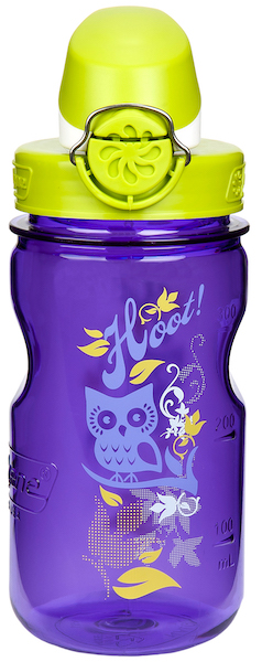 Nalgene - Kids On The Fly 350 ML Drikkeflaske Lilla med ugle - Nalgene