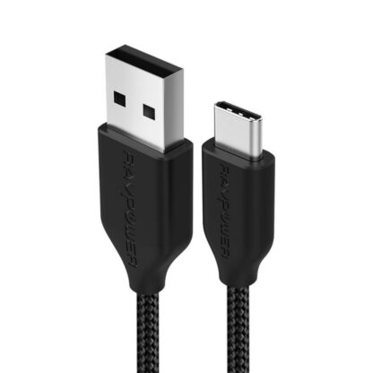 RAVPower - Kevlar 0,9 m USB-A Til Type C Kabel - RAVPower