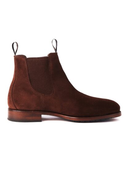 Kerry mens chelsea støvle ruskind, Cigar - Dubarry