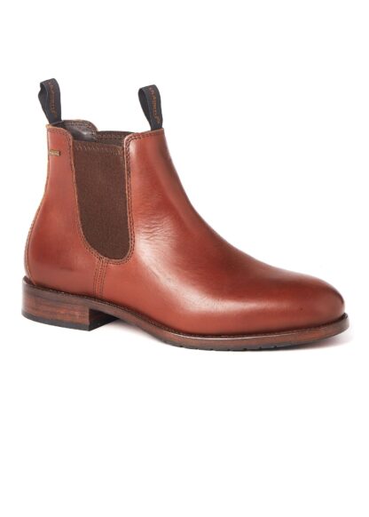 Kerry mens chelsea støvle læder, Chestnut - Dubarry