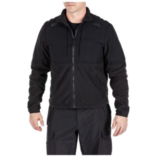 5.11 - Tactical 2.0 Fleecejakke 3-XL Sort - 5.11