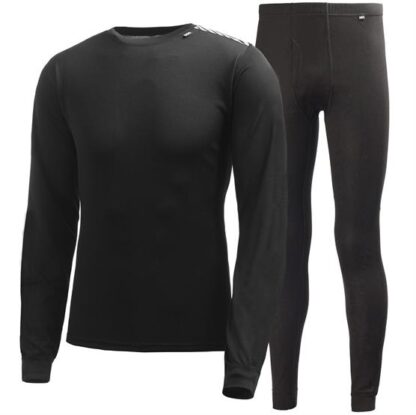 Helly Hansen Mens HH Comfort Dry 2-Pack, Black - Helly Hansen