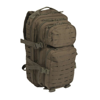 Mil-Tec - Laser Cut Assault Small Rygsæk (20L) Olivengrøn - Mil-Tec