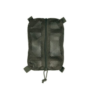 Mil-Tec - Mesh Taske med Velcro Large Olivengrøn - Mil-Tec