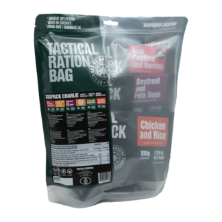 Tactical Foodpack - Sixpack Charlie Feltration, 6 måltider (2.406 Kcal) - Tactical Foodpack