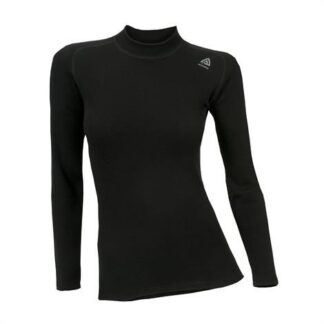 Aclima Warmwool Crew Neck Shirt Woman, Jet Black - Aclima