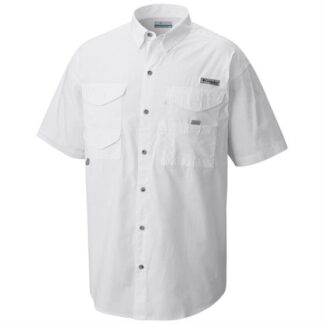 Columbia Bonehead S/S Shirt Mens, White - Columbia Sportswear