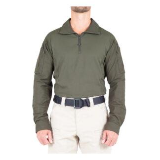 First Tactical - Defender Shirt Medium Olivengrøn - First Tactical